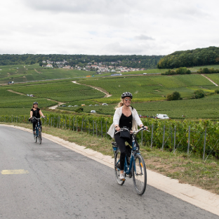Itinéraire autoguidé à vélo électrique vers Hautvillers