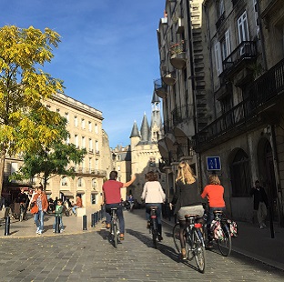 Bicycle rally Bordeaux