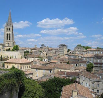 Historical village Bordeaux Saint-Emilion