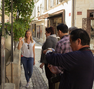 Bordeaux vineyards wine trail