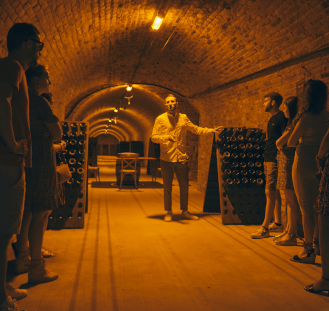 cellar tours champagne house