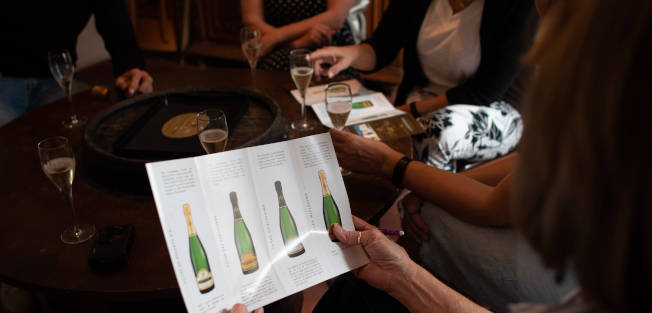 Champagne house visit