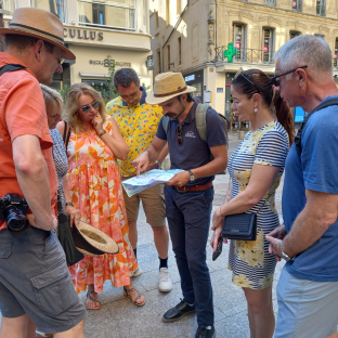 walking tour of Provence