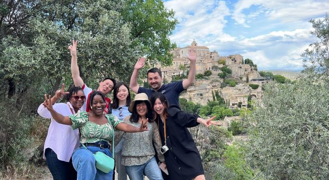 visit to the village of Gordes