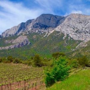 The Saint Victoire mountain